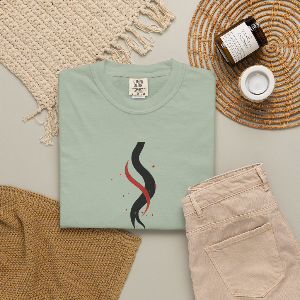 Matchstick Graphic T-Shirt — “Time Never Comes Again” Vintage-Inspired Tee