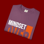 OVER Block Graphic T-Shirt — Bold Orange Minimalist Tee