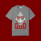 Faith Anchor T-Shirt — “I’m Nothing Without God” Christian Tee