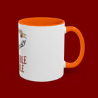 Accent Coffee Mug — "Faith Makes the Impossible Possible" Inspirational Ceramic Mug