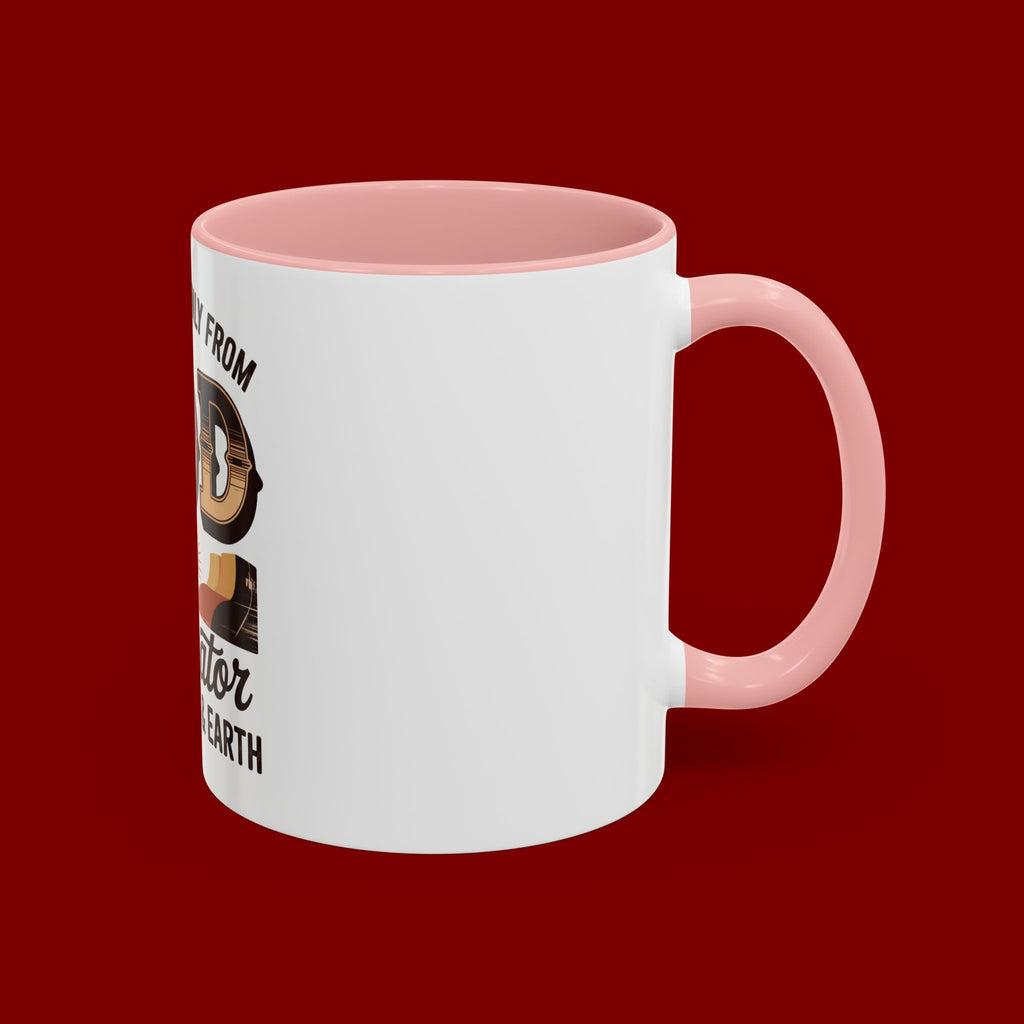 God-Themed Accent Coffee Mug – "My Help Is Only From God, The Creator of Heavens & Earth"