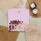Trust God's Plan Floral T-Shirt — Inspirational Christian Tee