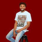 Faith Over Fear T-Shirt — Inspirational Christian Graphic Tee