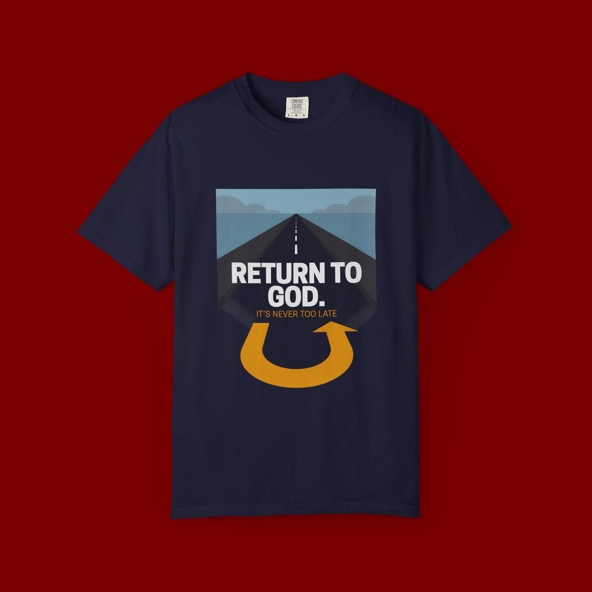 Return to God Road Graphic T-Shirt