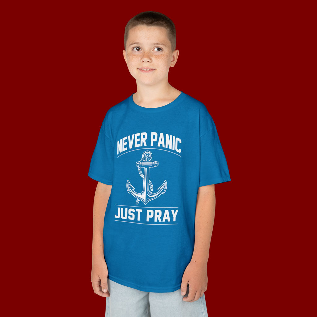 Kids T-Shirt - Plain White Heavy Cotton Tee (Everyday Wear, School & Play)