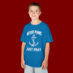 Kids T-Shirt - Plain White Heavy Cotton Tee (Everyday Wear, School & Play)