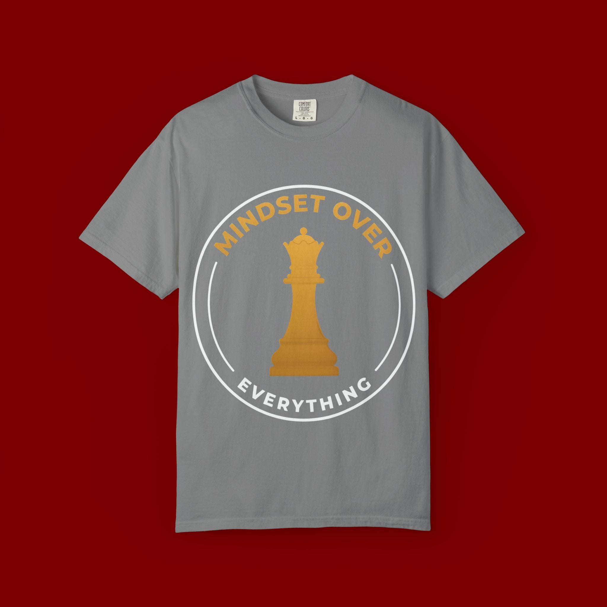 Mindset Over Chess Queen T-Shirt