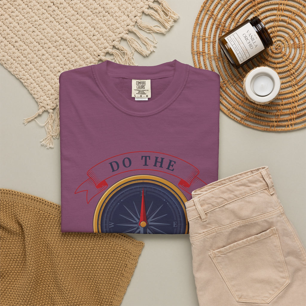 Do The Right Thing Compass T-Shirt — Motivational Graphic Tee