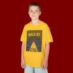 Kids T‑Shirt — "Walk By Faith" Inspirational Graphic Tee for Children