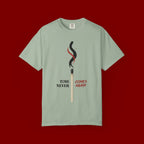Matchstick Graphic T-Shirt — “Time Never Comes Again” Vintage-Inspired Tee