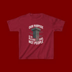 Kids T-Shirt — "Our Purpose Is To Please God, Not People" Faith Graphic Tee