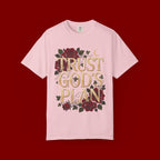 Trust God's Plan Floral T-Shirt — Inspirational Christian Tee