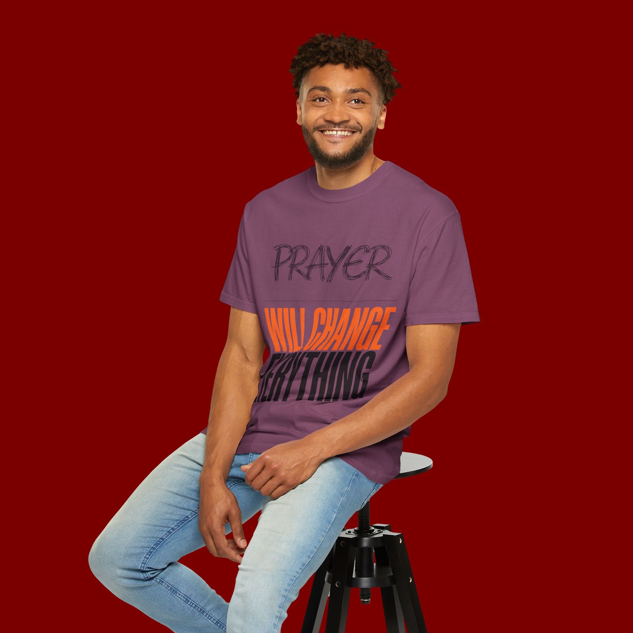 Prayer Will Change Everything T-Shirt — Inspirational Faith Tee