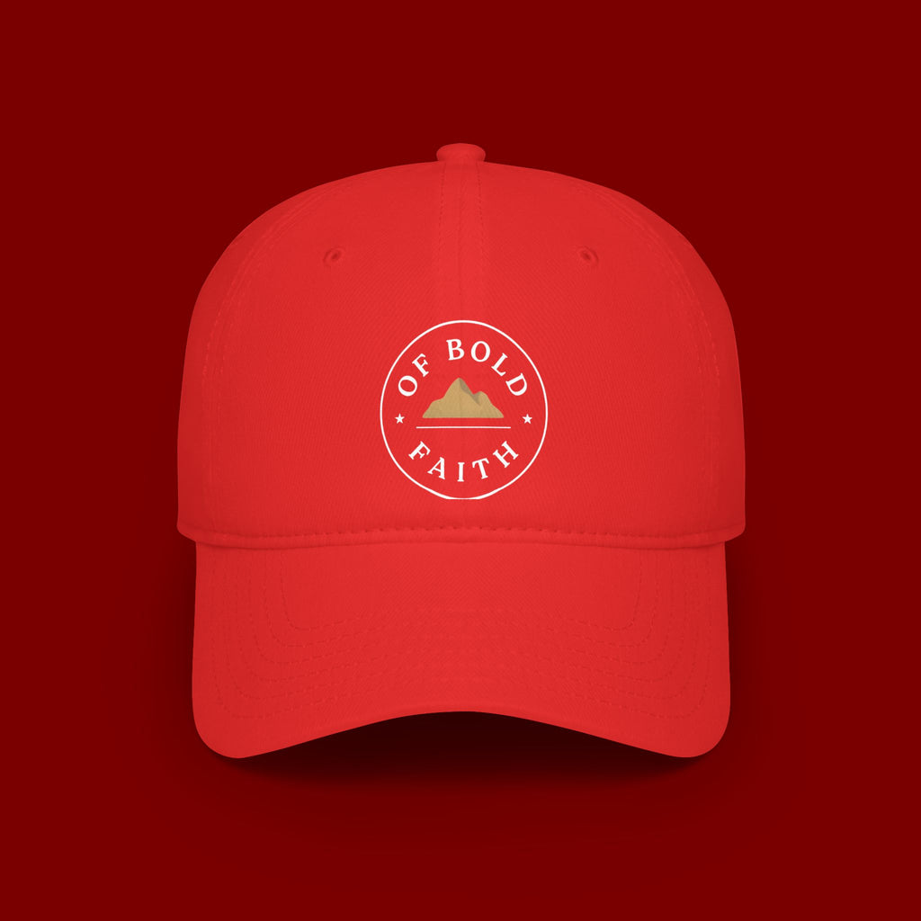 Of Bold Faith Embroidered Baseball Cap