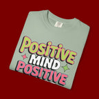 Positive Mind Positive Vibes Positive Life T-Shirt — Retro Smile Graphic Tee