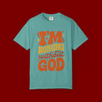 I'm Nothing Without God Retro Graphic T-Shirt