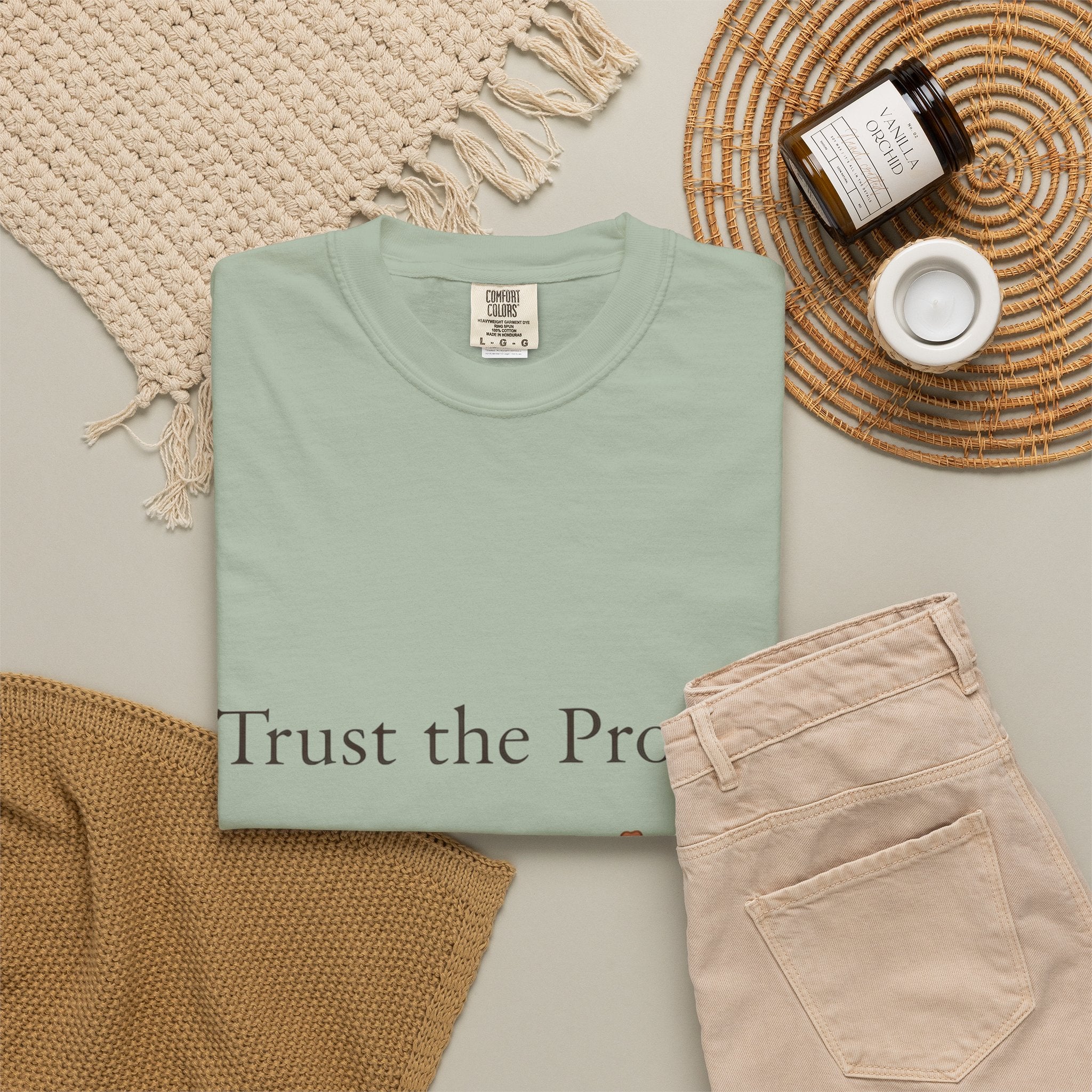 Trust the Process Floral T-Shirt — Growth Graphic Tee