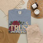 Trust God’s Plan T-Shirt — Floral Faith Graphic Tee