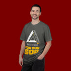 For Our God T‑Shirt — Christian Triangle Graphic Tee