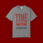 TIME Never Comes Again T-Shirt — Vintage Ticket Graphic Tee