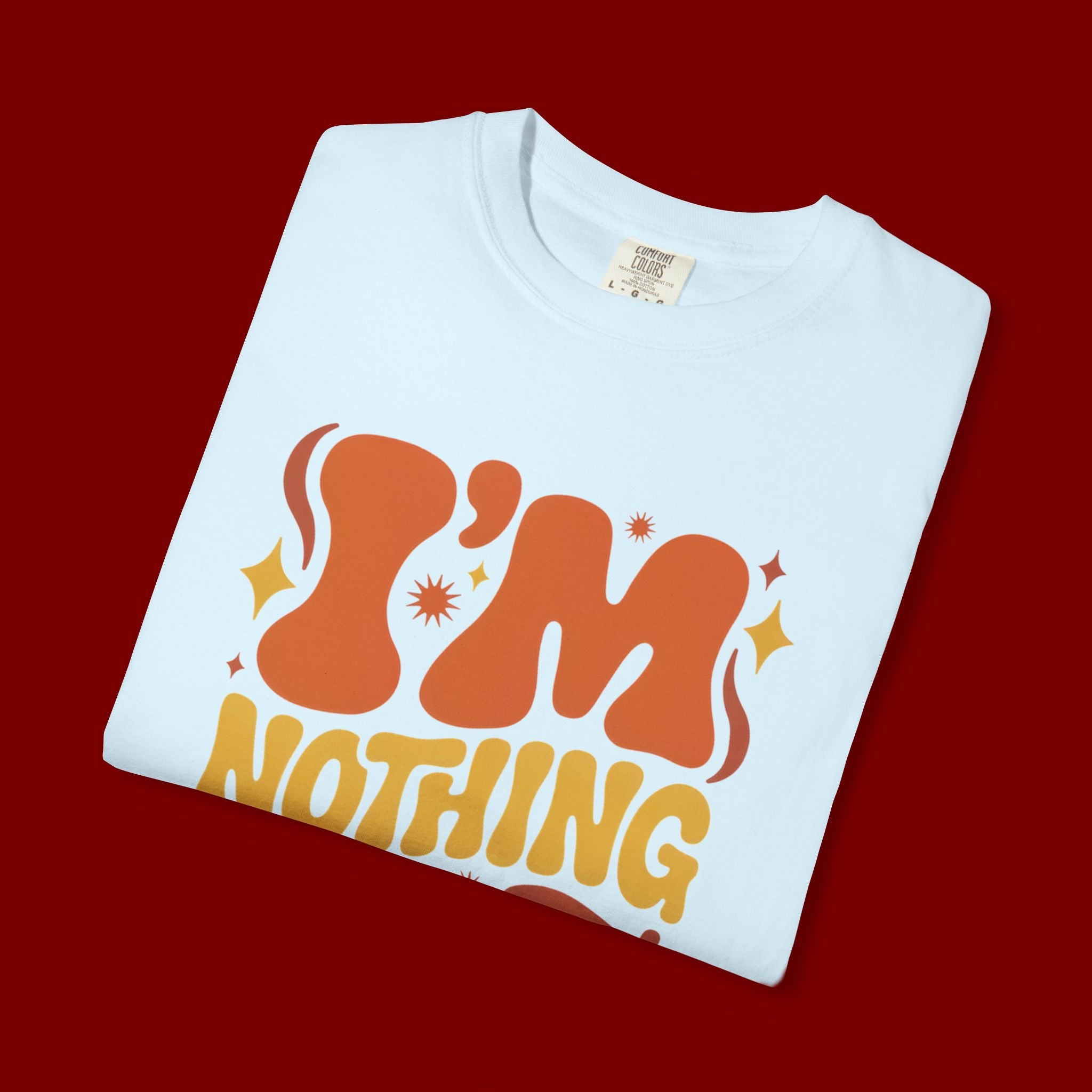I'm Nothing Without God Retro Graphic T-Shirt