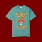 Connect to God T-Shirt — "The Password Is Prayer" Retro Faith Tee