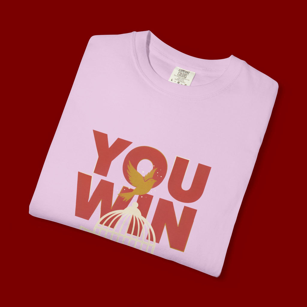 T-Shirt — "You Win When You Pray" Inspirational Faith Graphic Tee