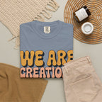We Are Creations of God T-Shirt — Retro Faith Graphic Tee
