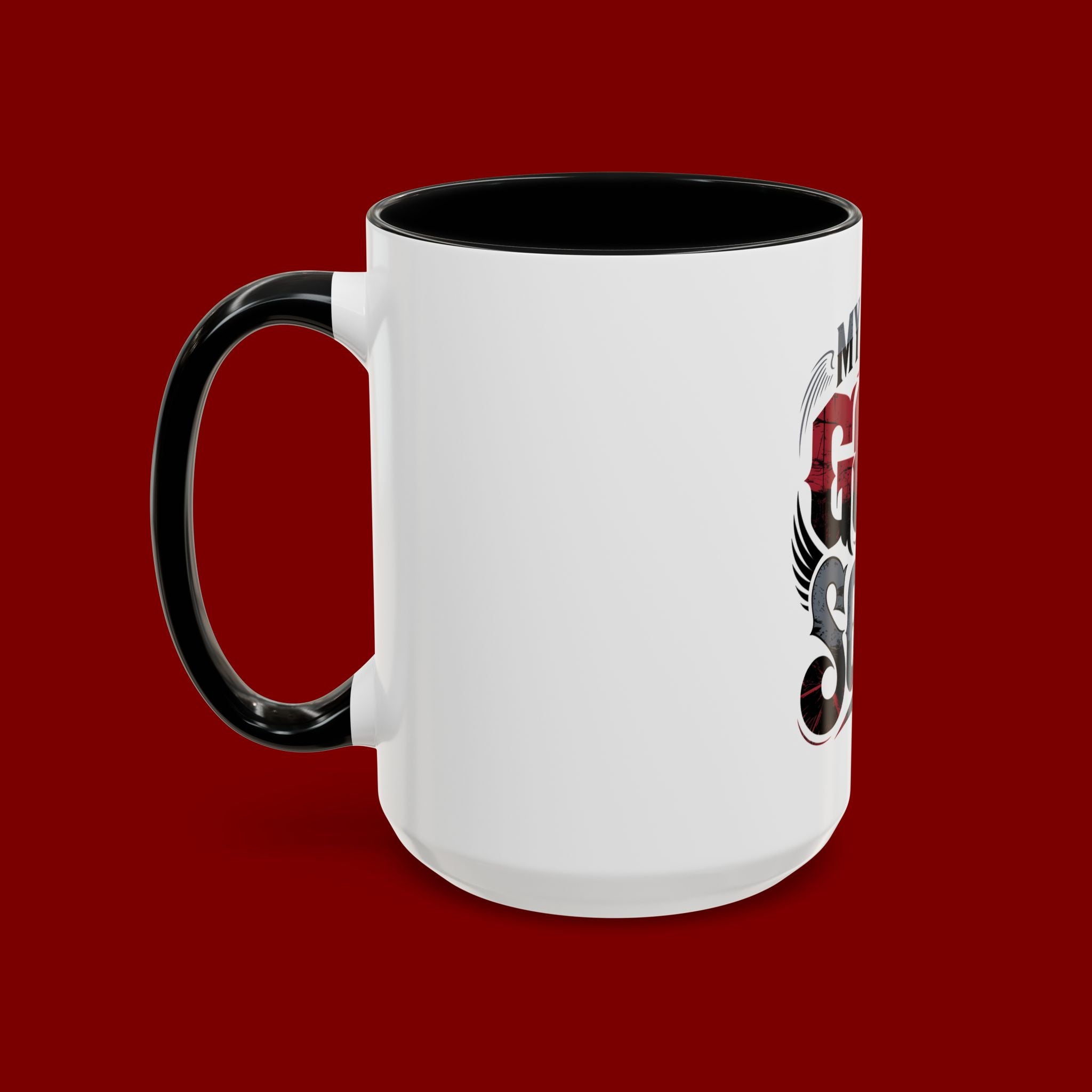 Faith Mug - "My Faith in God is Solid" Christian Coffee Cup (11/15oz)