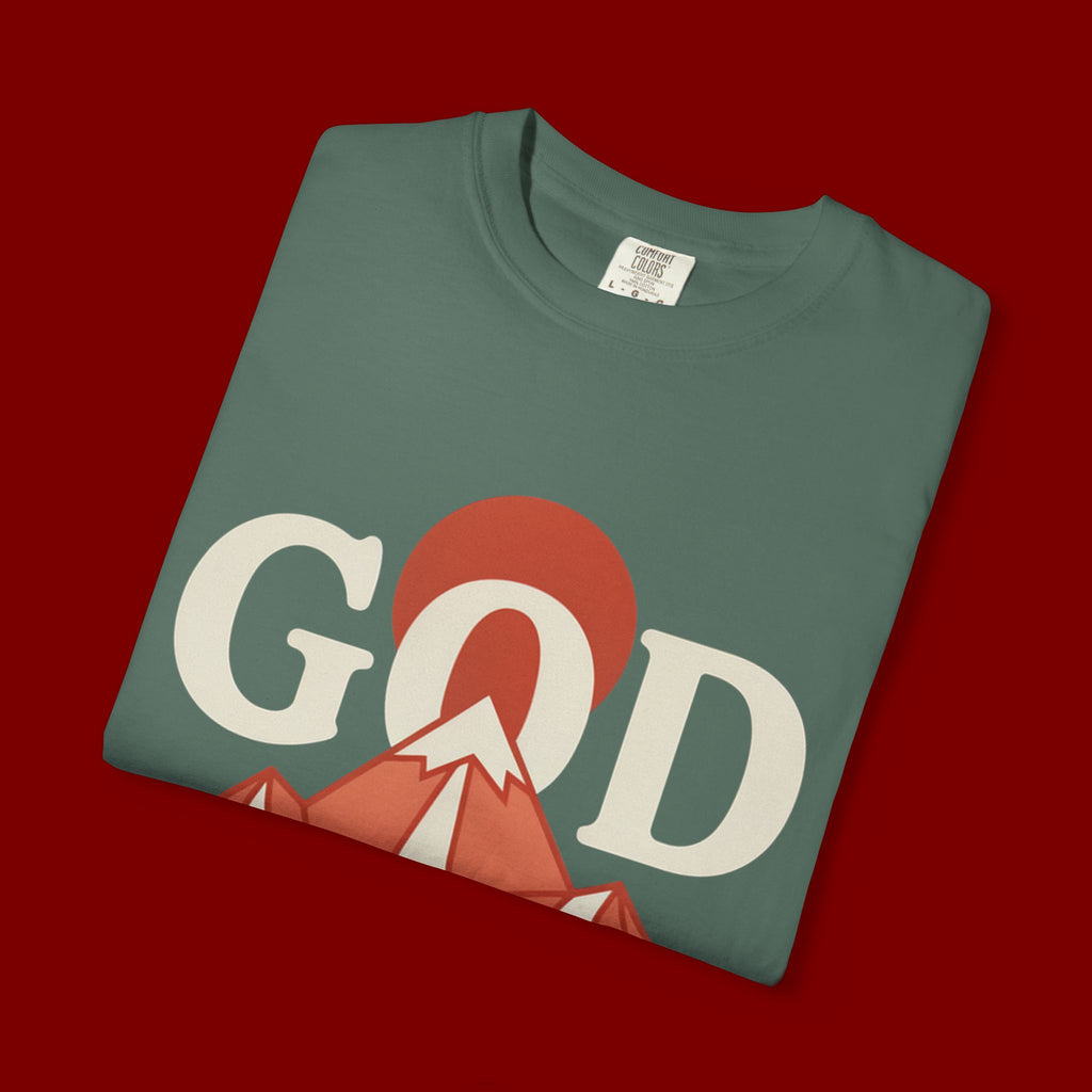 God Above All Things Mountain T-Shirt