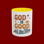 Praise the Lord Coffee Mug – Retro Christian Faith Accent Mug (11/15oz)