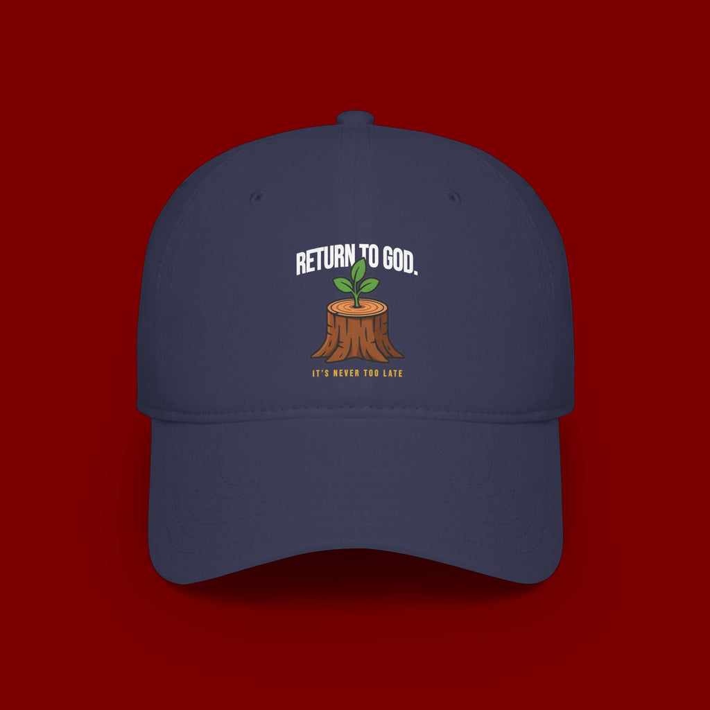 Return to God Baseball Cap — 'It's Before the Fall' Religious Prayer Hat