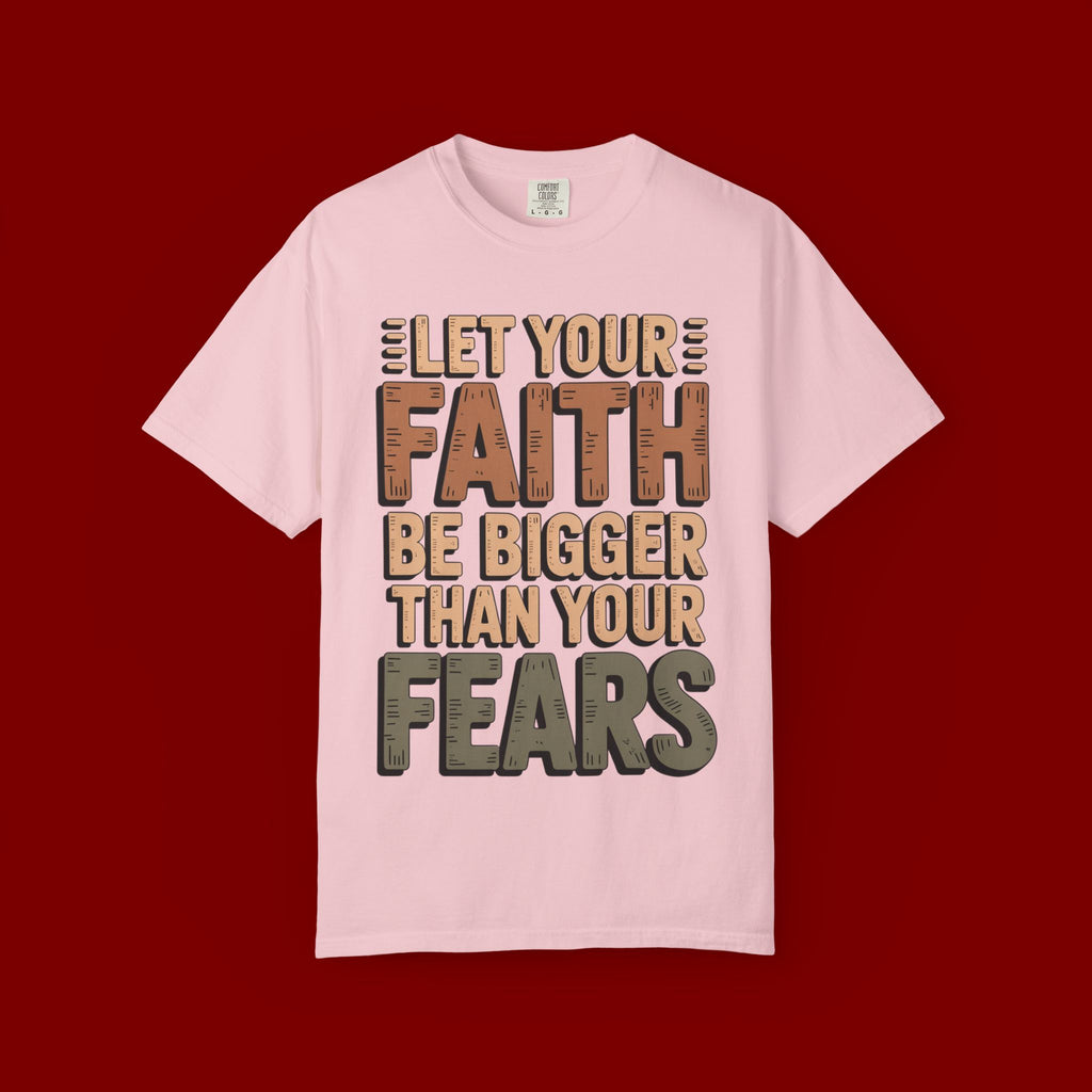 Faith Over Fear T-Shirt — Inspirational Christian Graphic Tee
