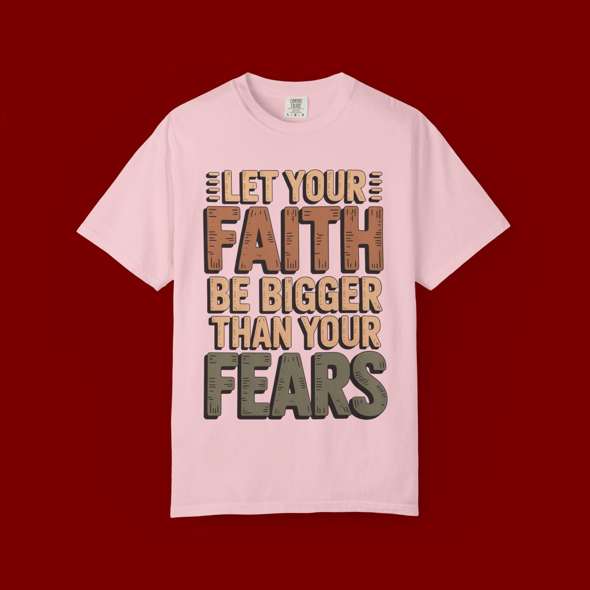 Faith Over Fear T-Shirt — Inspirational Christian Graphic Tee