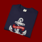 Faith Anchor T-Shirt — “I’m Nothing Without God” Christian Tee
