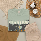 Fear Less Pray More T-Shirt — Inspirational Christian Graphic Tee