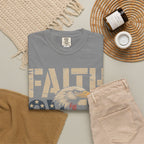 Faith Over Fear T-Shirt — Patriotic Eagle Graphic Tee
