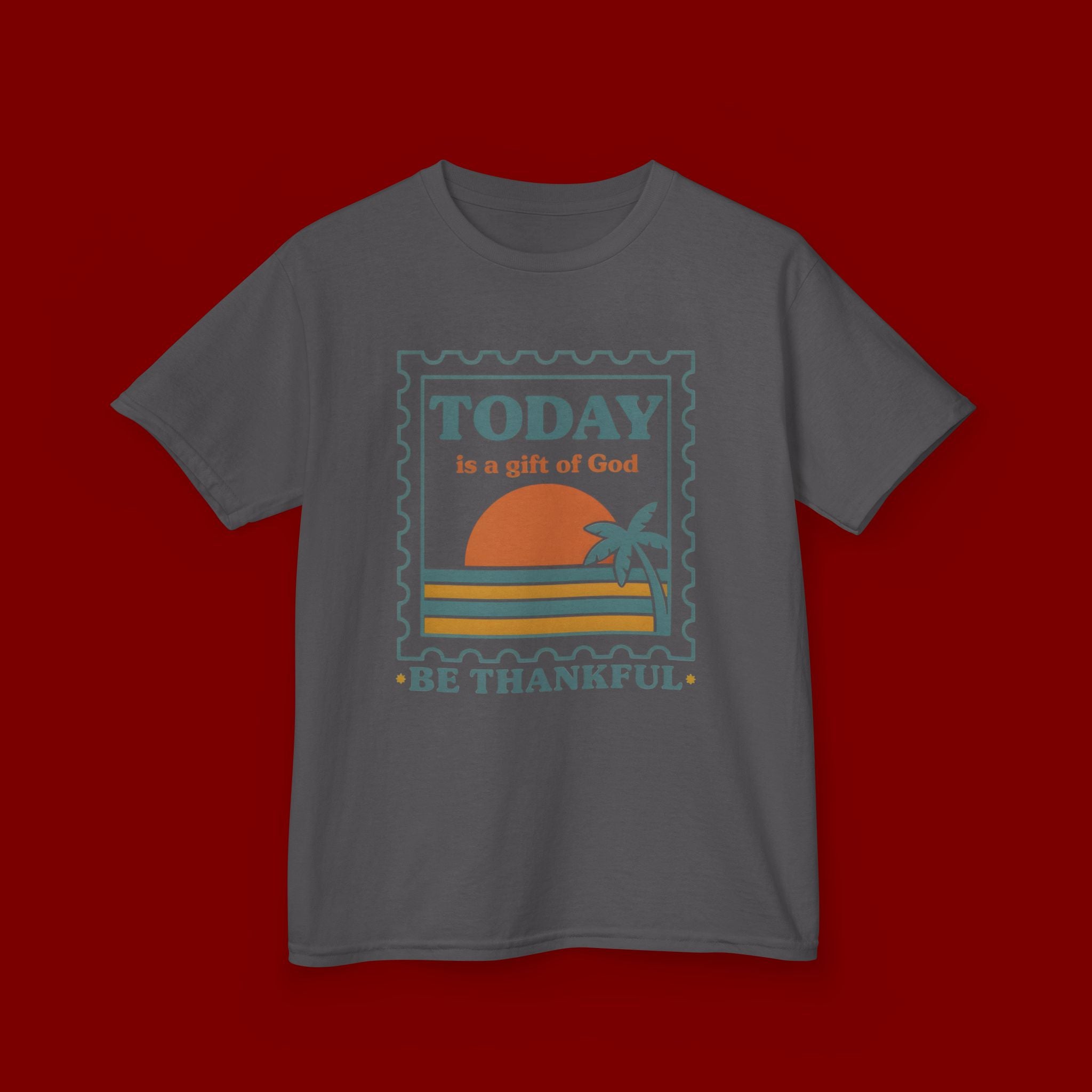 Kids 'Today Is a Gift of God - Be Thankful' Graphic Tee