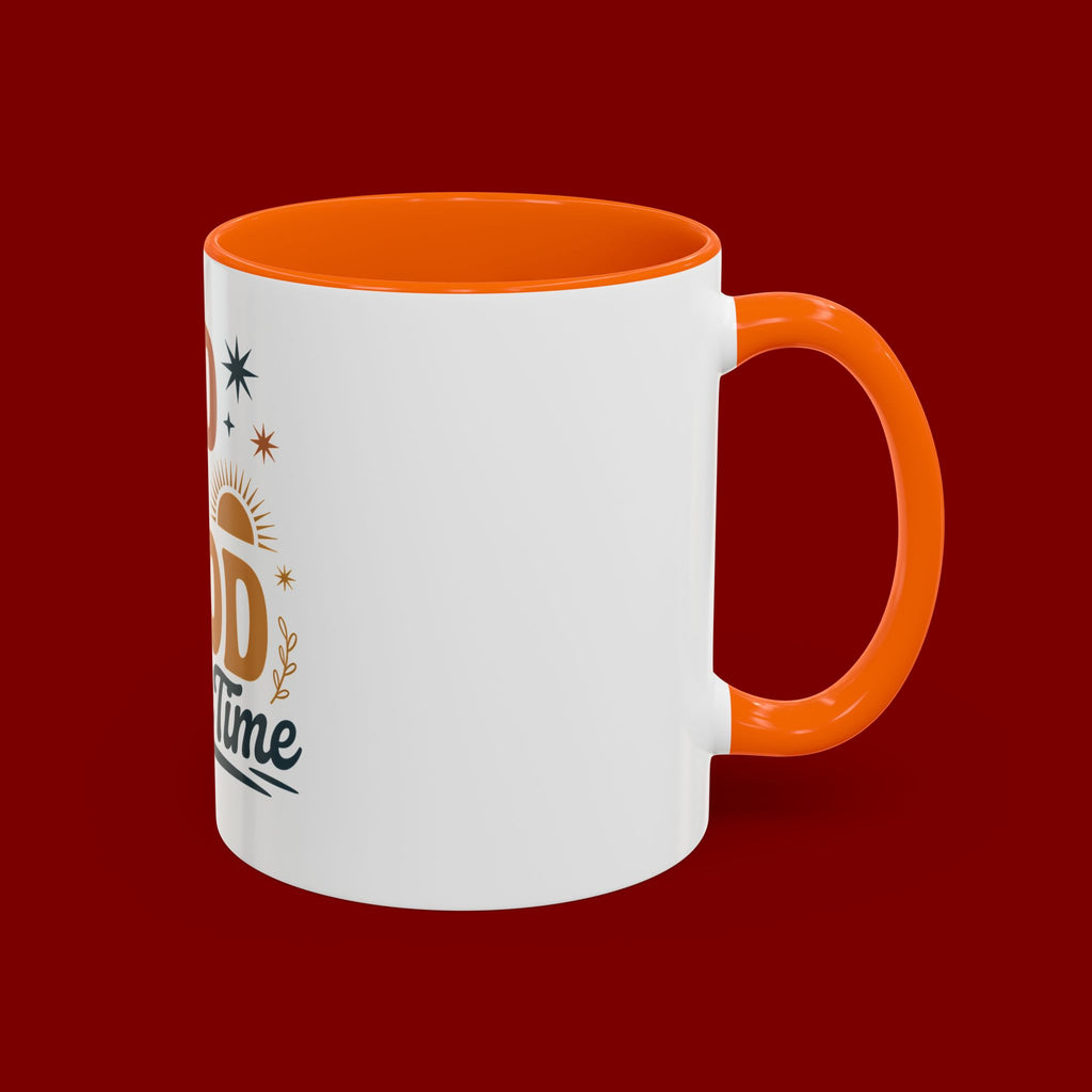 Praise the Lord Coffee Mug – Retro Christian Faith Accent Mug (11/15oz)