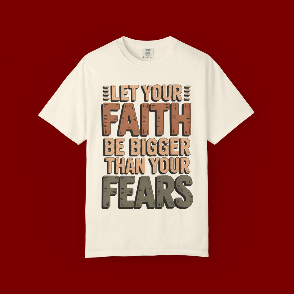 Faith Over Fear T-Shirt — Inspirational Christian Graphic Tee