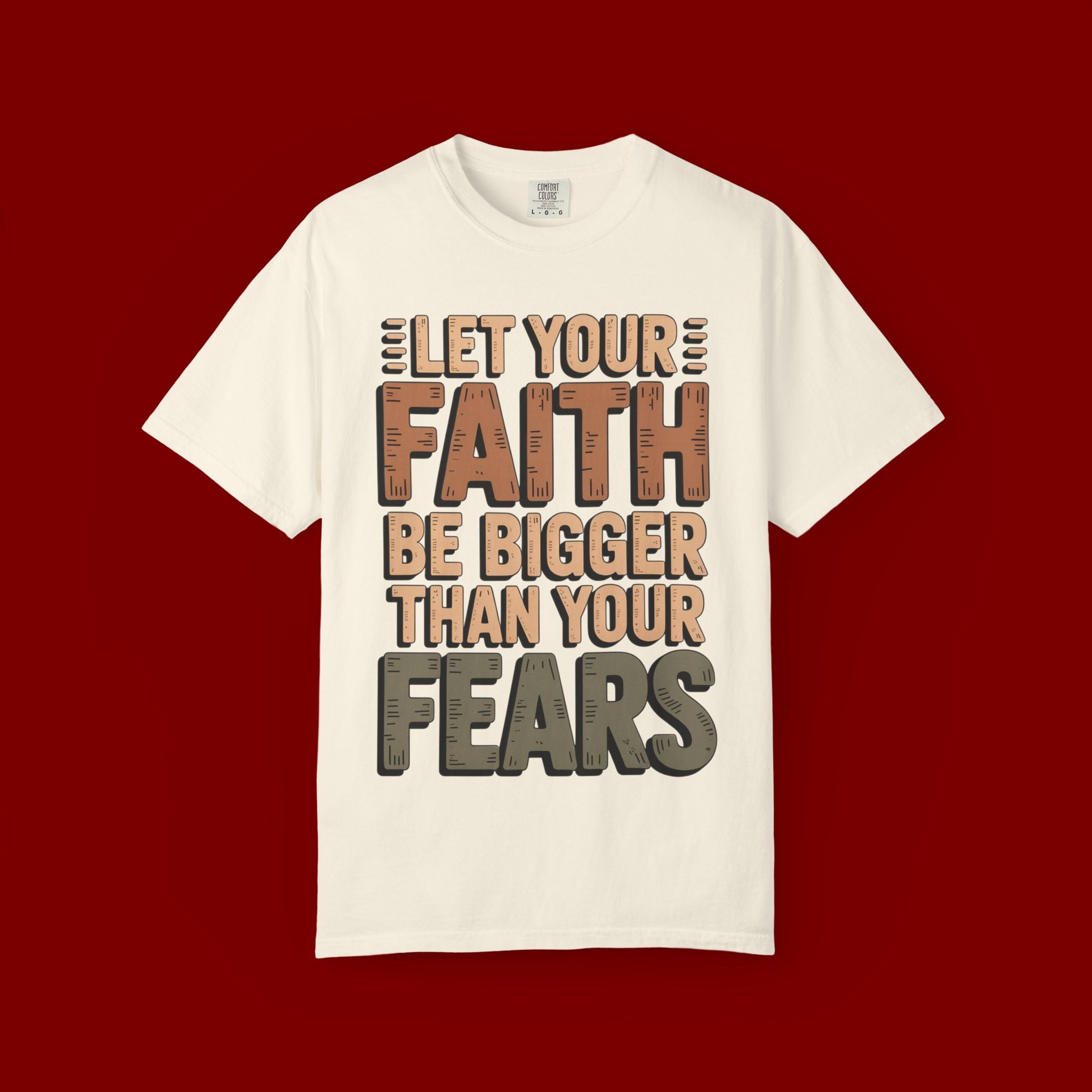 Faith Over Fear T-Shirt — Inspirational Christian Graphic Tee