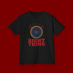 Do The Right Thing Kids T‑Shirt — Compass Graphic Moral Encouragement Tee