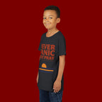 Youth Tee — "Never Panic Just Pray" Retro Sunset Kids T-Shirt