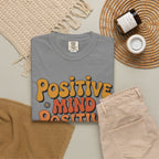Positive Mind Positive Vibes Positive Life T-Shirt — Retro Daisy Graphic Tee