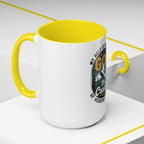 Christian Coffee Mug — “My Help Is Only From God The Creator” Accent Mug
