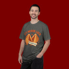 Christian Graphic T-Shirt — “It’s Never Luck, It’s Always God” Fortune Cookie Design