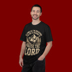 Praise the Lord Mountain T-Shirt — Christian Faith Outdoor Tee