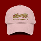 Be Thankful Baseball Cap — "Today is a Gift of God" Embroidered Hat