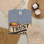 Trust God, Bro T-Shirt — Retro Ribbon Faith Tee