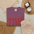 TIME Never Comes Again T-Shirt — Vintage Ticket Graphic Tee